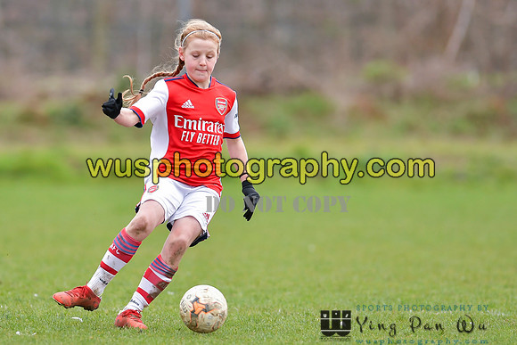 20220305-133903 London Bees Academy U14 v Arsenal FC Girls U13