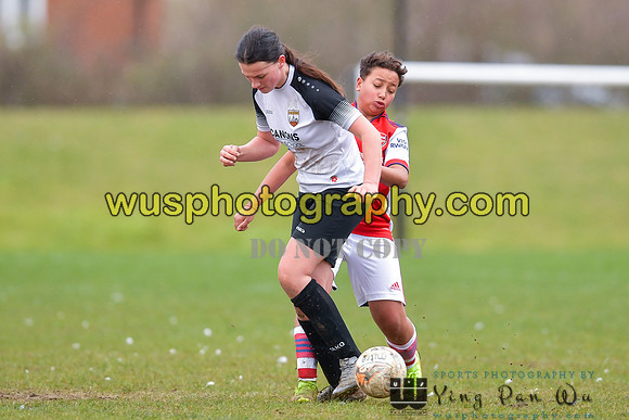 20220305-140722 London Bees Academy U14 v Arsenal FC Girls U13