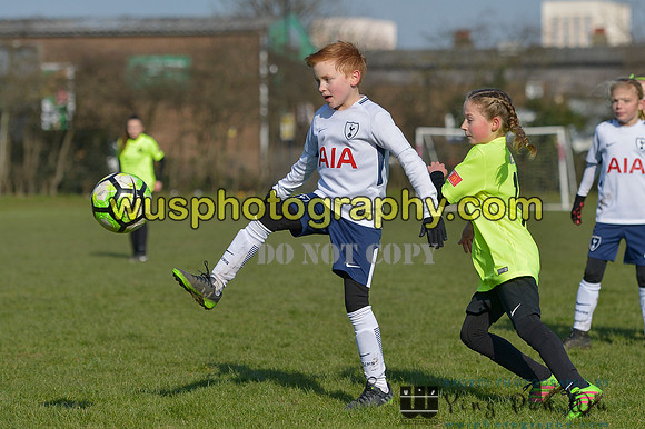 20180224-112326 Tottenham Hotspur Girls U10 v Gidea Park Rangers FC Girls U10