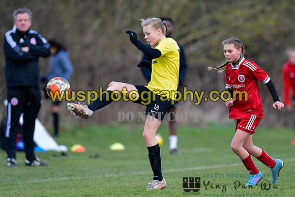 20220312-121315 Watford Ladies FC U14 Warriors v Welling United Girls U14