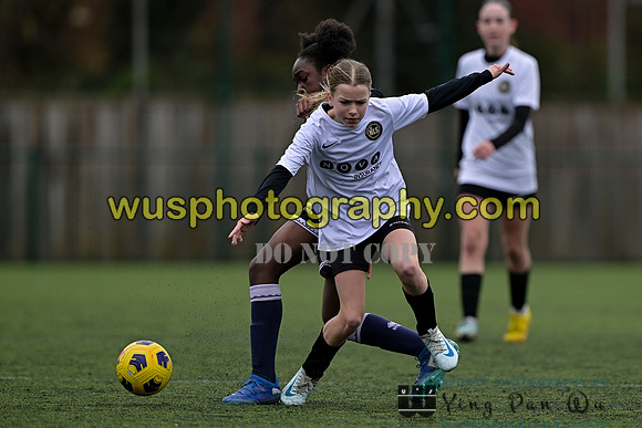 20250222-104815 Millwall Lionesses U12 v New Level Soccer Girls U12