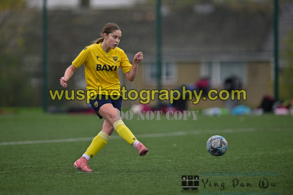 20241109-115130A West Ham United Performance Claret Girls U14 v Oxford United Girls U14