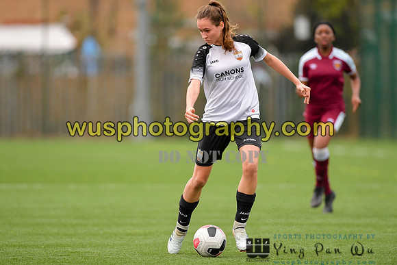 20211211-115055E West Ham United Academy Girls U16 v London Bees Academy U16