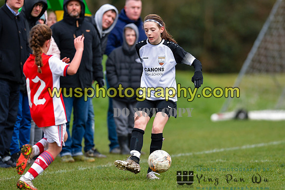 20220305-140959 London Bees Academy U14 v Arsenal FC Girls U13