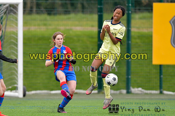 20220122-145549 Crystal Palace FC Girls U12 v Arsenal FC Girls U12