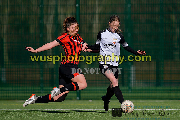 20220319-152149 London Bees Academy U14 v AFC Bournemouth Girls U14