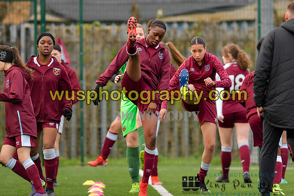 20211211-101146 West Ham United Academy Girls U16 v London Bees Academy U16