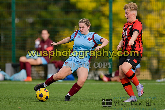 20221022-150338A West Ham United Performance Girls U15 v PLYR Baypoint CF Girls U15