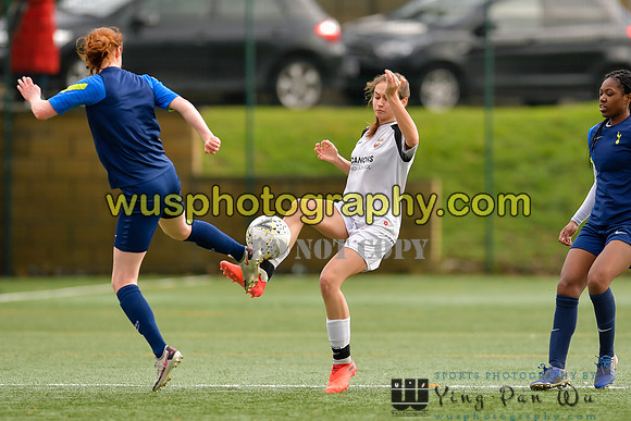20220129-141205 London Bees Academy U16 v Tottenham Hotspur Women FC JTP U16