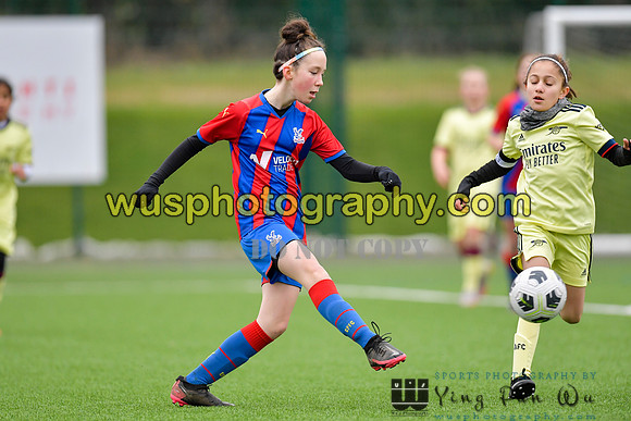 20220122-145659B Crystal Palace FC Girls U12 v Arsenal FC Girls U12