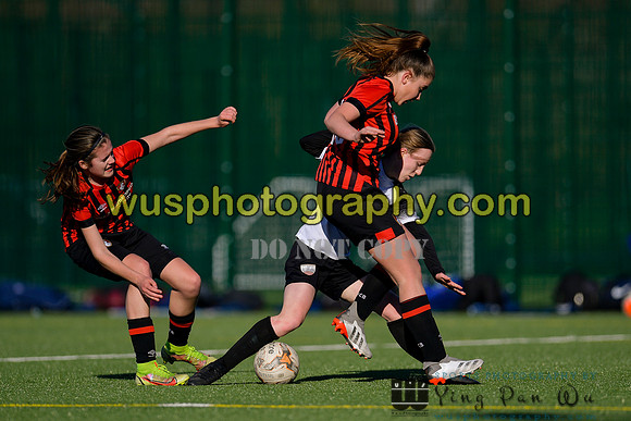 20220319-154701 London Bees Academy U14 v AFC Bournemouth Girls U14