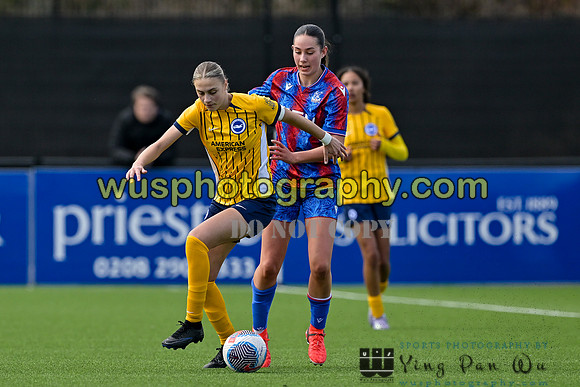 20250312-134543A Crystal Palace FC Women PGA U21 v Brighton & Hove Albion Women PGA U21