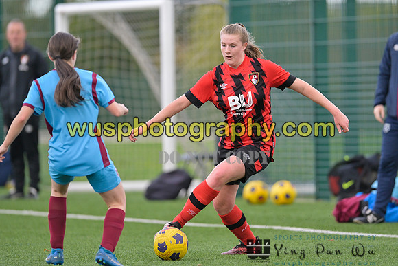 20221022-142917 West Ham United Performance Girls U16 v AFC Bournemouth Girls U16