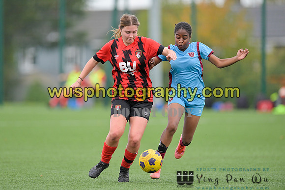 20221022-144503A West Ham United Performance Girls U16 v AFC Bournemouth Girls U16