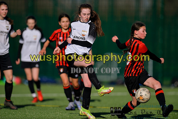 20220319-154854 London Bees Academy U14 v AFC Bournemouth Girls U14
