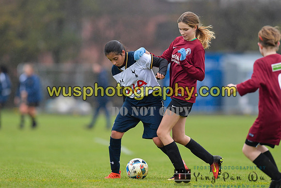20161112-110840-3 Tottenham Hotspur Girls U13 v AFC Stoke Newington Girls U13