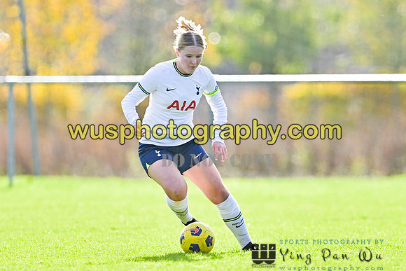 20221119-103357A Tottenham Hotspur Women FC Academy U15 v West Ham United Academy Girls U15