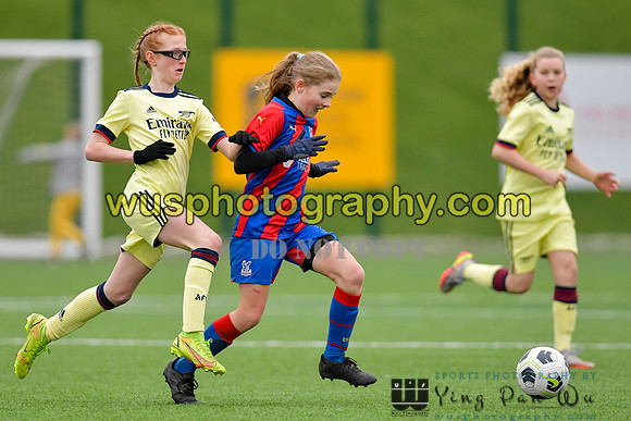 20220122-142918A Crystal Palace FC Girls U12 v Arsenal FC Girls U12