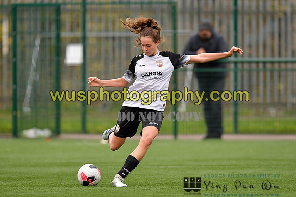 20211211-120542 West Ham United Academy Girls U16 v London Bees Academy U16