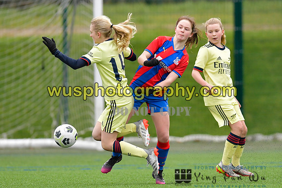 20220122-145646 Crystal Palace FC Girls U12 v Arsenal FC Girls U12