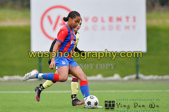 20220122-142946A Crystal Palace FC Girls U12 v Arsenal FC Girls U12