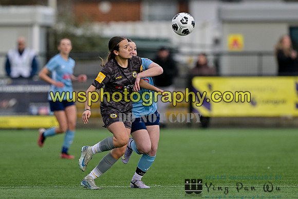 20250316-155540 Cray Wanderers Youth FC Girls U15 v Hashtag United Girls U15