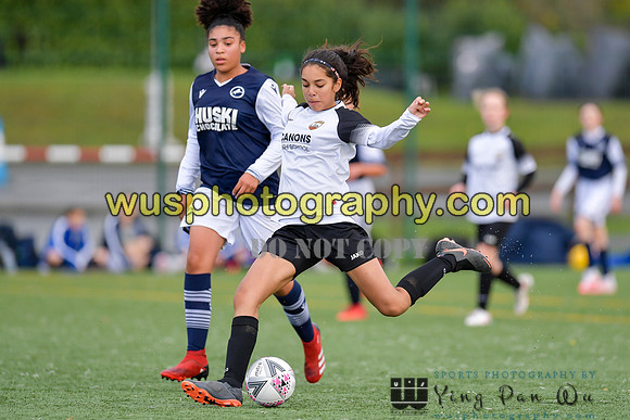 20201031-145502 London Bees Academy U14 v Millwall Lionesses Girls U14