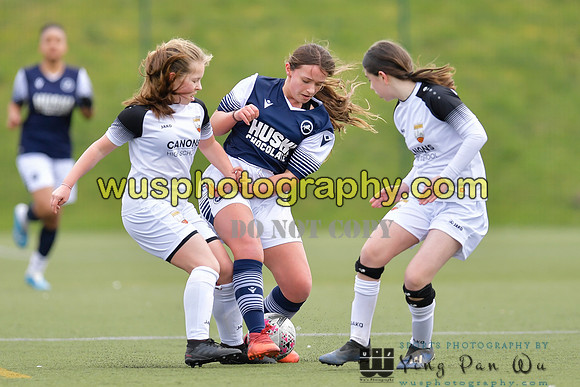 20210403-145811A London Bees Academy U14 v Millwall Lionesses Girls U14