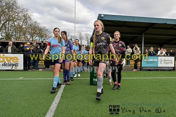 20250316-151828 Cray Wanderers Youth FC Girls U15 v Hashtag United Girls U15
