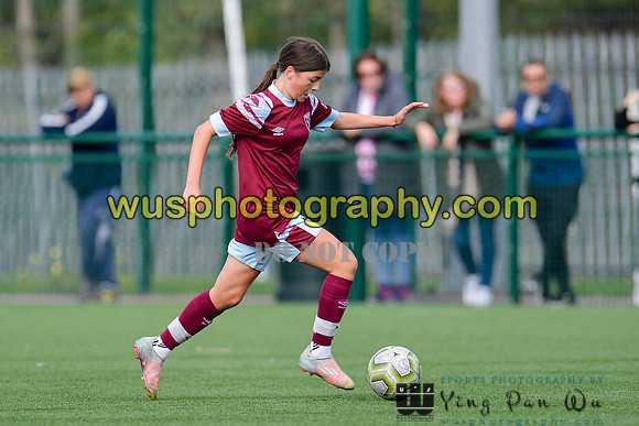 20220924-104004 West Ham United Academy Girls U15 v Tottenham Hotspur Women FC Academy U15