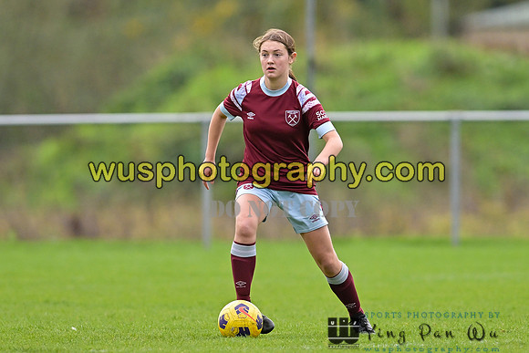 20221119-112148 Tottenham Hotspur Women FC Academy U15 v West Ham United Academy Girls U15