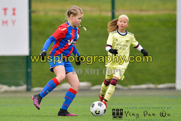 20220122-140248 Crystal Palace FC Girls U12 v Arsenal FC Girls U12