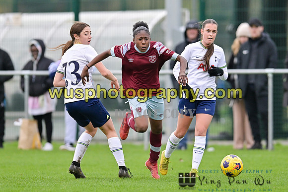 20221119-113511D Tottenham Hotspur Women FC Academy U15 v West Ham United Academy Girls U15