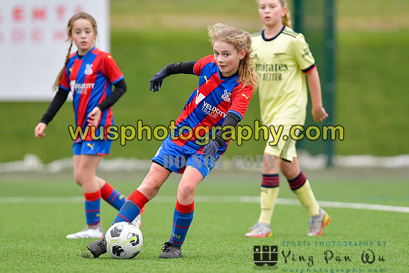 20220122-145837A Crystal Palace FC Girls U12 v Arsenal FC Girls U12