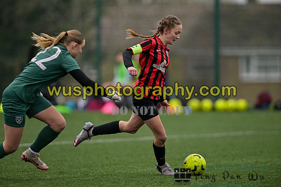 20241130-100929 West Ham United Warriors Girls U14 v Fareham Town Youth FC Girls U14