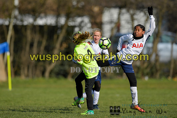 20180224-110327 Tottenham Hotspur Girls U10 v Gidea Park Rangers FC Girls U10