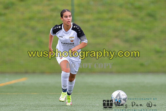 20210925-122945 London Bees Academy U16 v Corfe Mullen United Juniors FC Girls U16