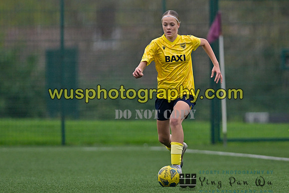 20241109-103825A West Ham United Performance Claret Girls U14 v Oxford United Girls U14