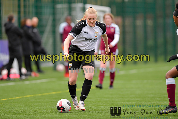 20211211-115751A West Ham United Academy Girls U16 v London Bees Academy U16