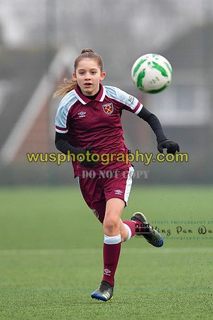20220115-130437A West Ham United Academy Girls U14 v Notts County FC Girls U14