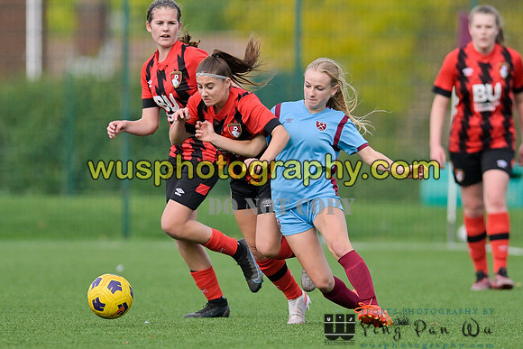 20221022-141613 West Ham United Performance Girls U16 v AFC Bournemouth Girls U16