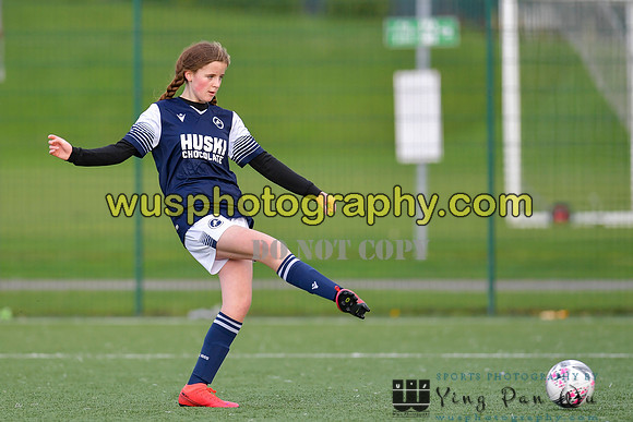 20201031-145551B London Bees Academy U14 v Millwall Lionesses Girls U14