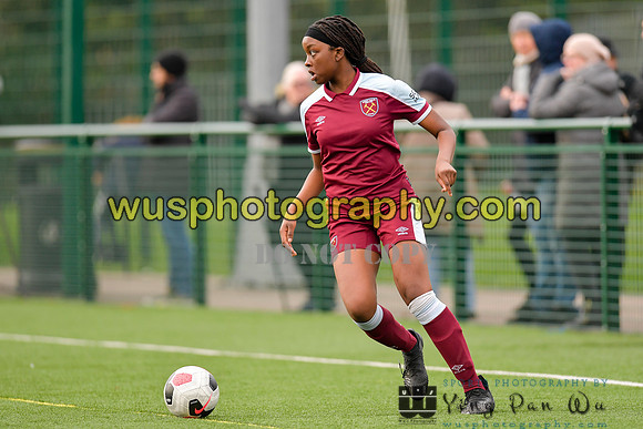 20211211-113905A West Ham United Academy Girls U16 v London Bees Academy U16