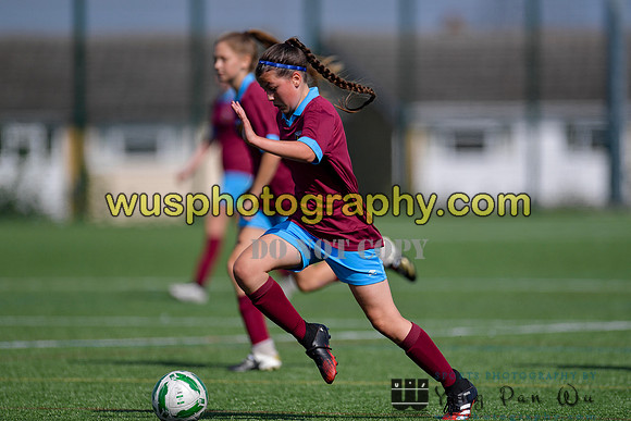 20210911-140501 West Ham United Girls U14 v South Gloucestershire JPL RTC U14