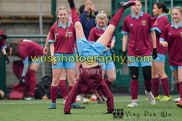 20220115-144530 West Ham United Performance Girls U16 v London City Lionesses U16