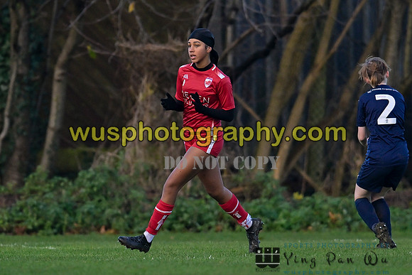 20241214-111532 AFC Leyton U16 Wyverns v Leyton Orient FC Girls U16