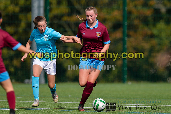 20210911-135433 West Ham United Girls U14 v South Gloucestershire JPL RTC U14