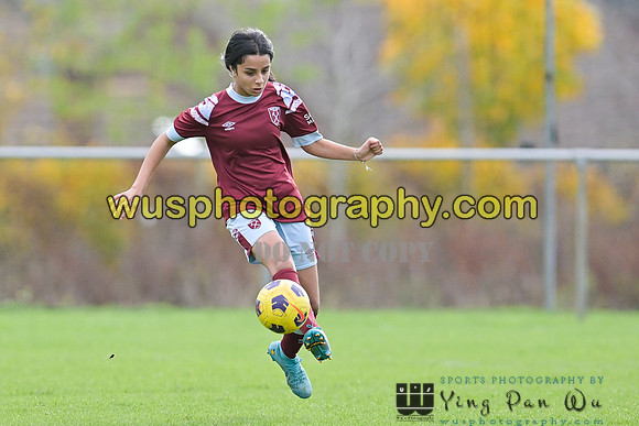 20221119-110925 Tottenham Hotspur Women FC Academy U15 v West Ham United Academy Girls U15