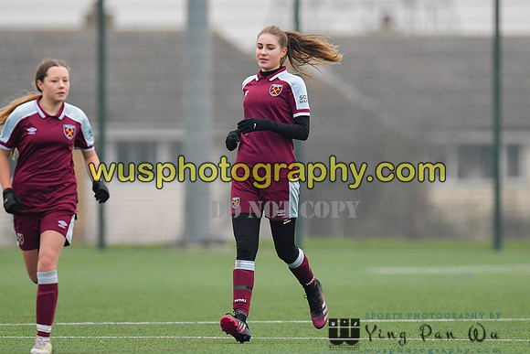 20220115-141805 West Ham United Academy Girls U14 v Notts County FC Girls U14