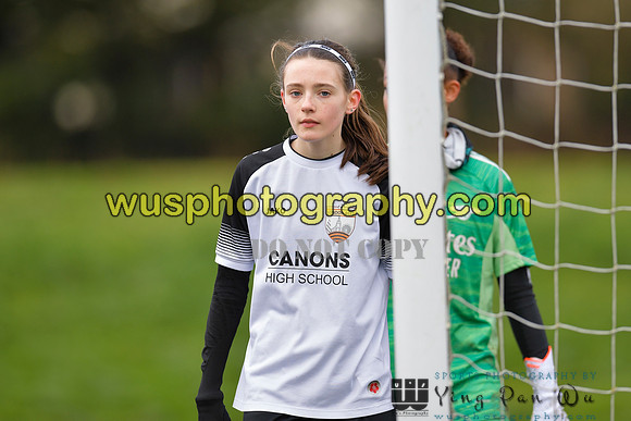 20220305-132007 London Bees Academy U14 v Arsenal FC Girls U13